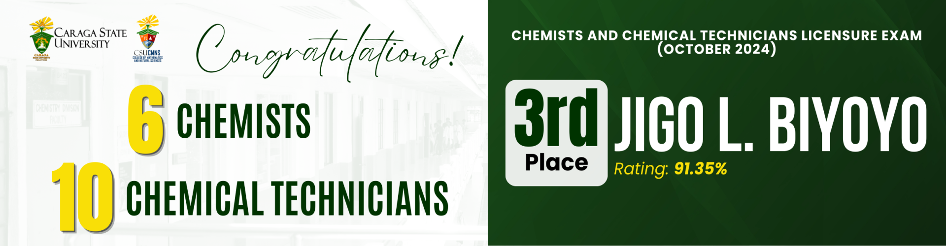 Chemists Licensure Examination