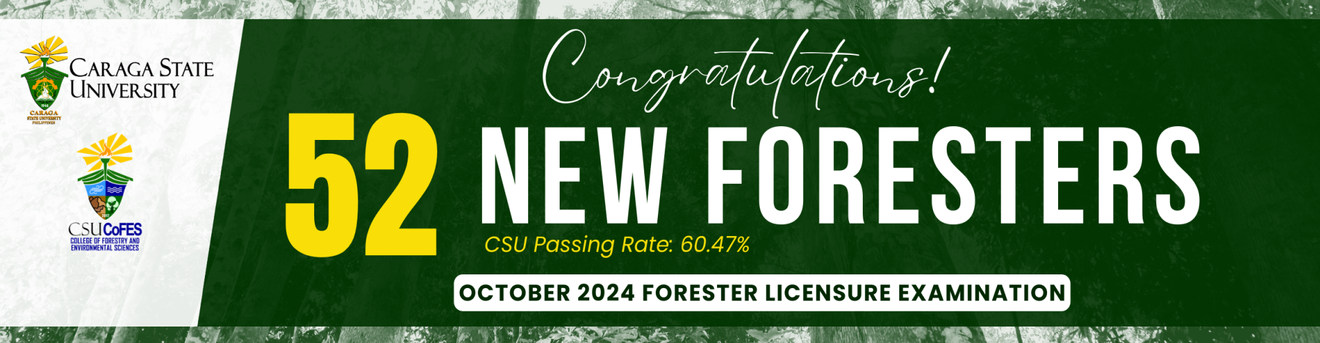 October 2024 Forester Licensure Examination