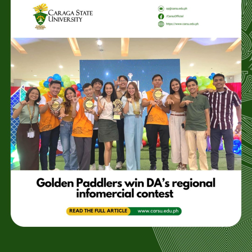 Golden Paddlers win DA’s regional infomercial contest 