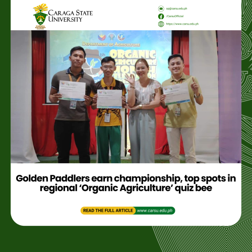 Golden Paddlers earn championship, top spots in regional ‘Organic Agriculture’ quiz bee