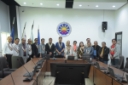 CHED Executives Grace CSU Boardroom's Blessing and Dedication